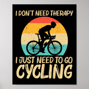 Poster Ciclismo Legal Para Homens Mulheres Ciclista Bicic