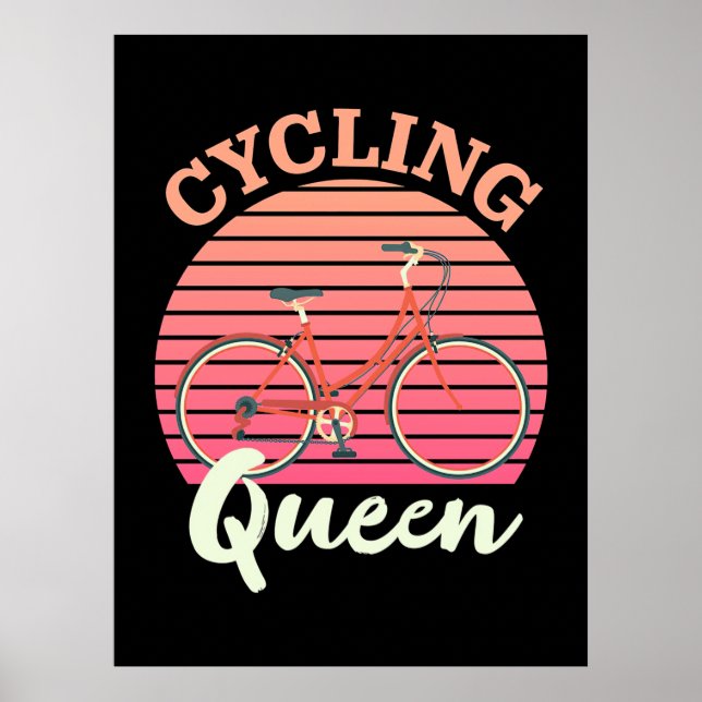 Poster Ciclismo Rainha (Frente)
