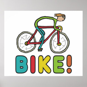 Poster Ciclista