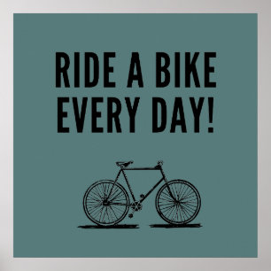 Poster ciclista de citações