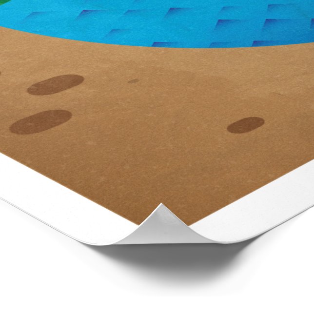 Poster Ciclo da Água (Borda)