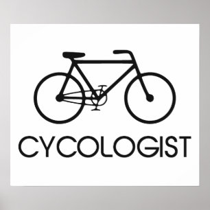 Poster Ciclo do ciclismo de Cycologist