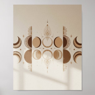 Poster Ciclo Lunar Boêmico
