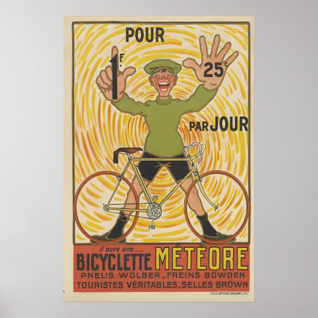 Poster Ciclos Cartaz Meteore (Frente)