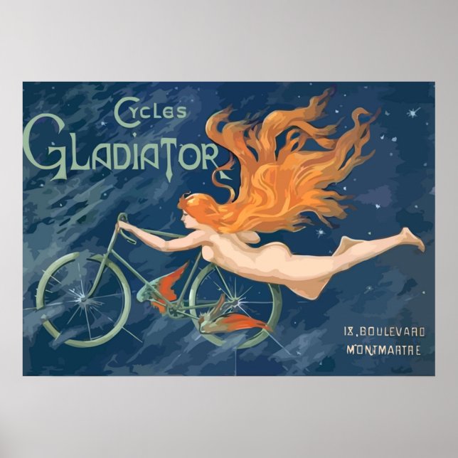 Poster Ciclos de Gladiador (Frente)