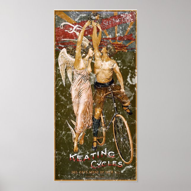 Pôster Ciclos de Keating-1905 - angustiados (Frente)
