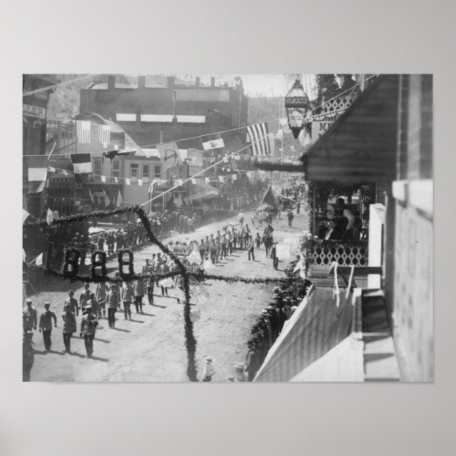 Poster Cidadãos de Deadwood Comemoram a Conclusão de (Frente)