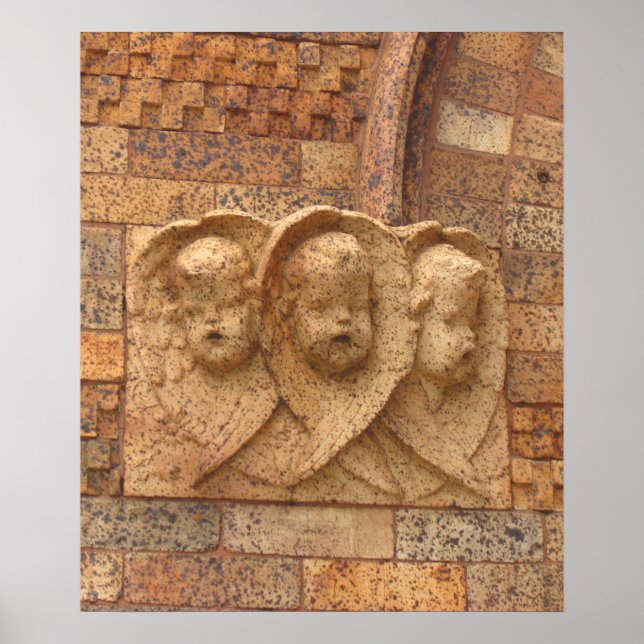 Poster Cidadãos Pedras três crianças granitas (Frente)