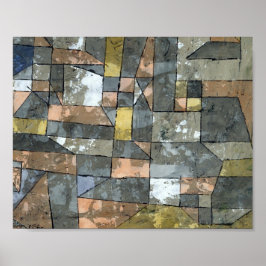 Pôster Cidade Alemã do Norte : Paul Klee 1930