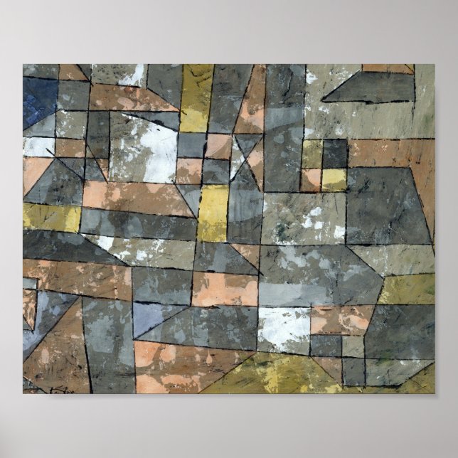 Pôster Cidade Alemã do Norte : Paul Klee 1930 (Frente)