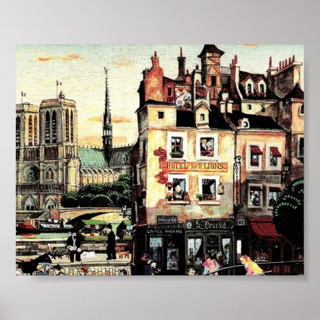 Pôster Cidade antiga (Frente)