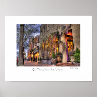Pôster Cidade Antiga, Alexandria, VA