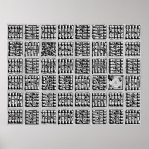 Poster Cidade ao quadrado