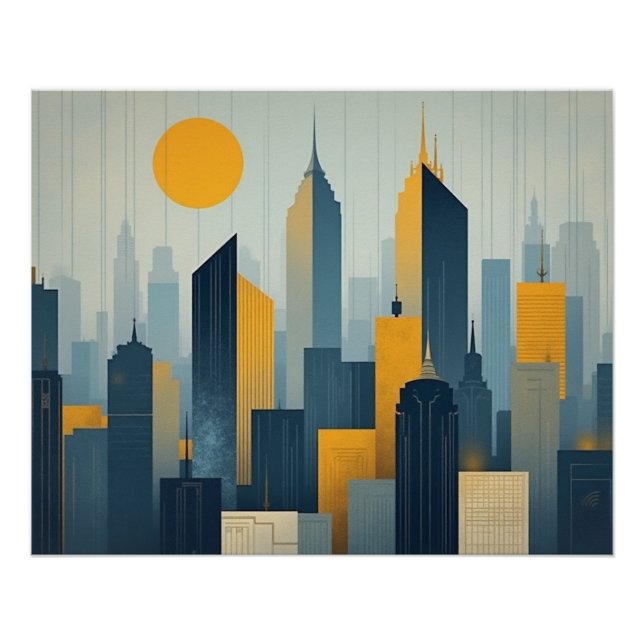 Pôster Cidade ao Sol (Frente)