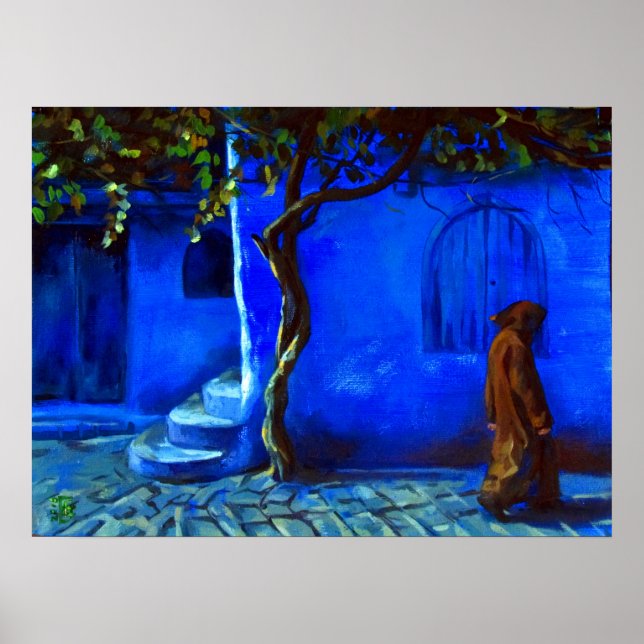 Poster Cidade azul (Frente)