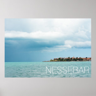 Pôster Cidade búlgara de Nessebar