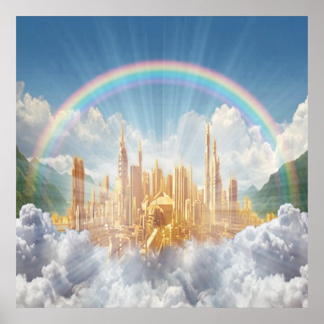 Poster Cidade Celestial (Frente)