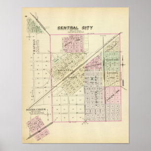 Pôster Cidade central, Nebraska