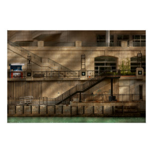 Pôster Cidade - Chicago, IL - Altos e baixos