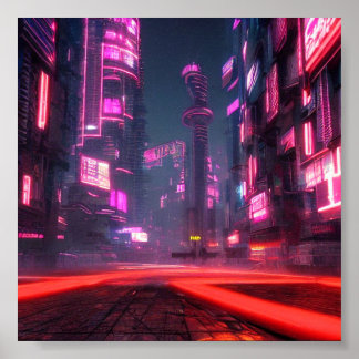 Poster Cidade cibernética