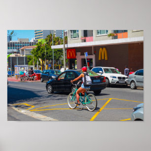 Poster Cidade da África do Sul da Cidade do Cabo