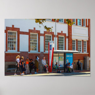 Poster Cidade da África do Sul da Cidade do Cabo