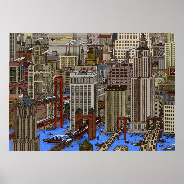 PÔSTER CIDADE DA ÁGUA (Frente)