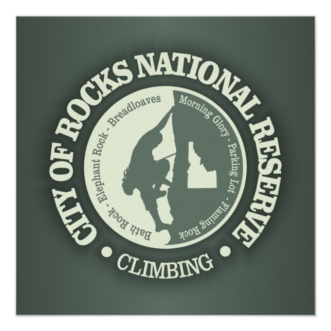 Pôster Cidade das Rochas (CLB) (Frente)