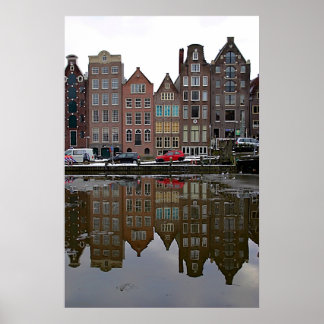 Pôster cidade de Amsterdã