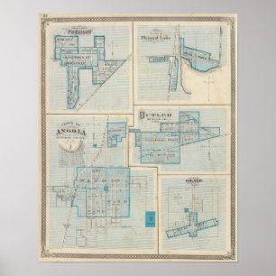 Poster Cidade de Angola com Fremont