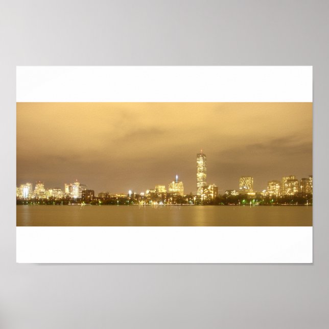 Pôster Cidade de Boston (Frente)