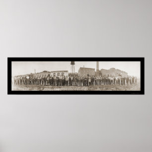 Poster Cidade de Boyne, foto Tanning 1913 do MI