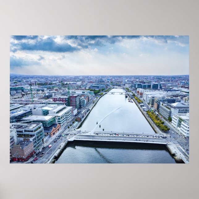 Poster Cidade de Dublin (Frente)