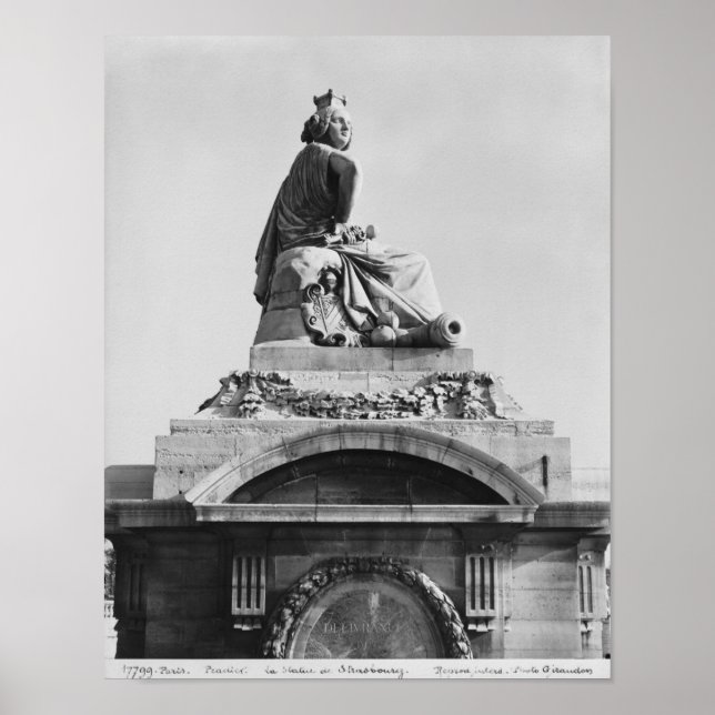 Pôster Cidade de Estrasburgo (Frente)