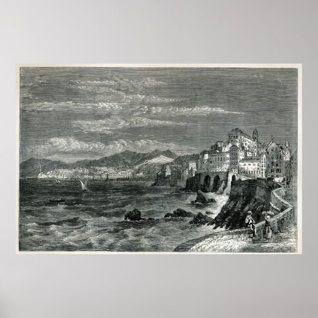 Poster Cidade de Génova (Frente)