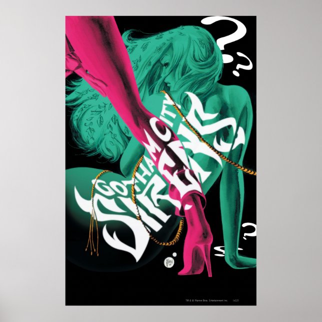 Pôster Cidade de Gotham Sirens Cv3 r2 (Frente)