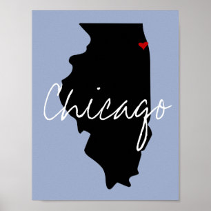 Poster Cidade de Illinois