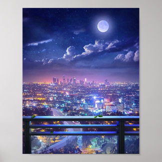 Poster Cidade de Lofi