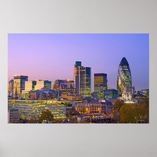 Pôster Cidade de Londres (Frente)