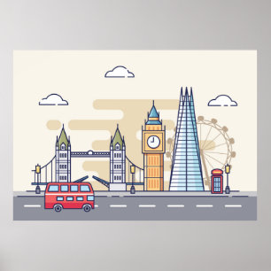 Poster Cidade de Londres