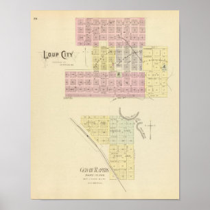 Poster Cidade de Loup, Nebraska