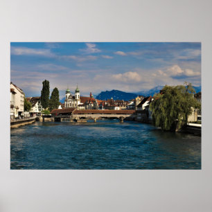Poster Cidade de Lucerne