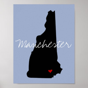 Poster Cidade de New Hampshire
