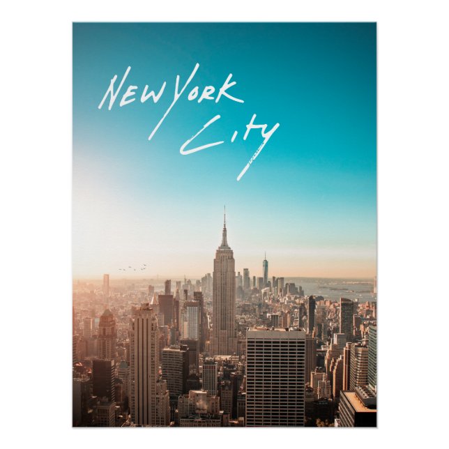 Pôster Cidade de Nova York (Frente)