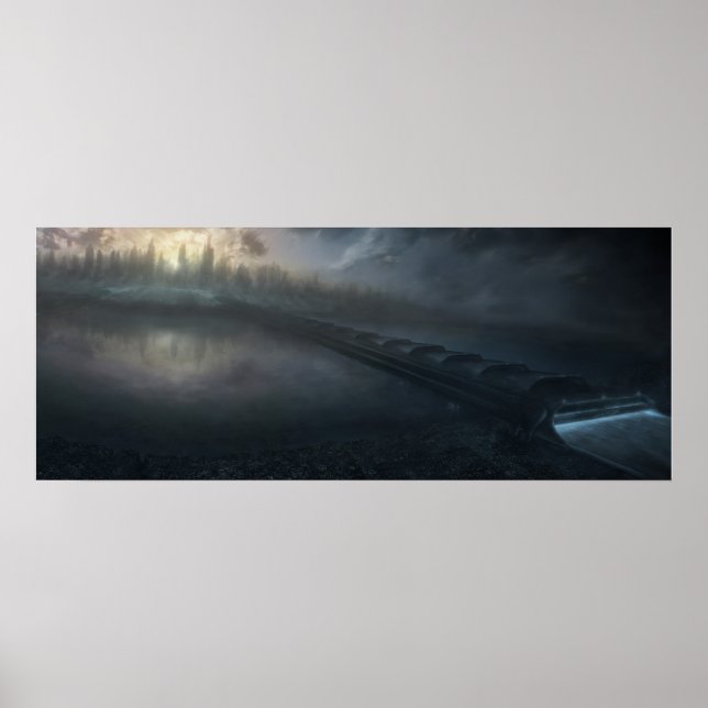 Pôster cidade de terrapin (Frente)