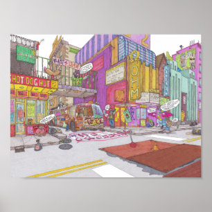 Poster Cidade de Voltz 2025 desenho número 1: Ohm