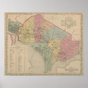 Poster Cidade de Washington