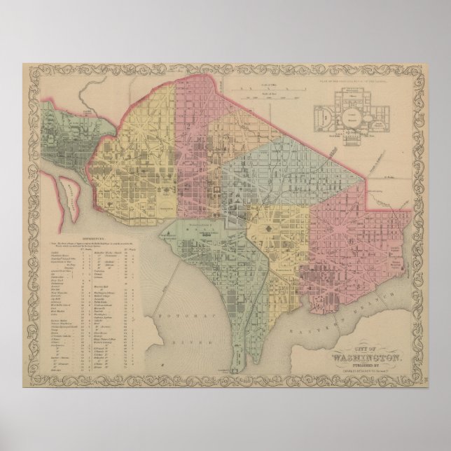 Poster Cidade de Washington (Frente)