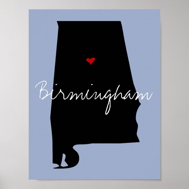 Pôster Cidade do Alabama (Frente)