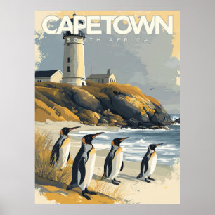 Poster Cidade do Cabo, África do Sul